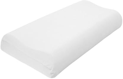 Traumschlaf Universal Bezug für Nackenstützkissen – elastischer Edel Jersey Kissenbezug aus Baumwolle mit Elasthan – weich dehnbar und passgenau für viele Nackenstützkissen – S-M, Höhe 7-10 cm, Weiss