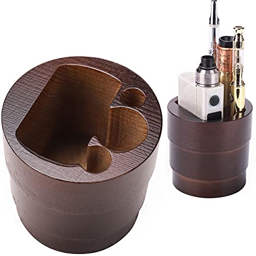 Handmade Wooden Car Holder for RDA RTA Atty or Battery Pen or Power Bank Stand Holder Traffic car Holder (Size A)