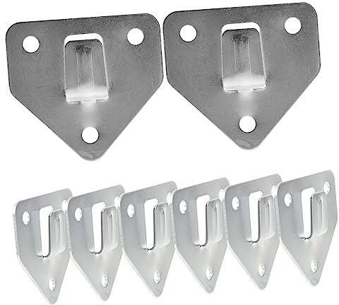 Homoyoyo 8piezas Soporte De Pared Para Extintor De Incendios Gancho Metálico Duradero Para Montaje Pared Fácil Instalación Y Uso Seguro