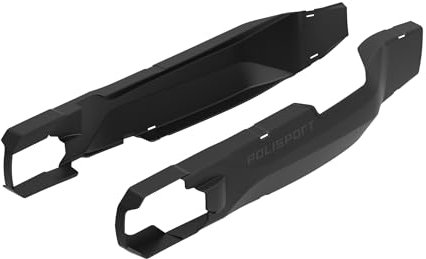 POLISPORT 8505500001 - Protecteur de basculant Yamaha Ténéré 700 19'-25' Protection Totale pour Votre Moto, Couleur Noire