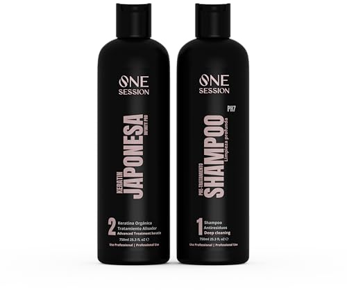 Keratina Japonesa sin Formol (750ml.) | Alisado Profesional Orgánico- Duración Hasta por 7 Meses - Para Todo Tipo de Cabellos, Incluyendo Decolorados, Maltratados, Afros.- Fácil de Aplicar en Casa.