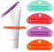 8uds Exprimidor Pasta Dental, Rodillo Exprimidor para Tubos Dental de Plástico Colores Surtidos Herramienta de Clip para Pasta Baño Hogar (Color 1)