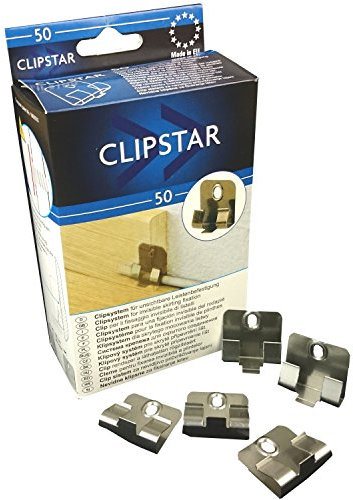 Clipstar golvlist-monteringsklämma (fästklämma för golvlist)