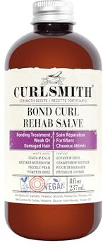 Curlsmith - Bond Curl Rehab Salve, Bond Building Strength Treatment für schwaches, geschädigtes Haar (236ml)