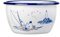 Muurla Emailleschüssel Mumin Segler, Skandinavisch, Weiß, Blau, 0.6 Liter