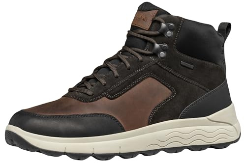 Geox Bottines U Spherica 4x4 B ABX Ankle pour homme, café, 43 EU