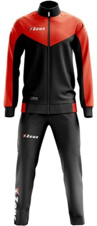 COMBINAISON D'ENTRAÎNEMENT ZEUS ULYSSE NOIR-ORANGE FLUO M