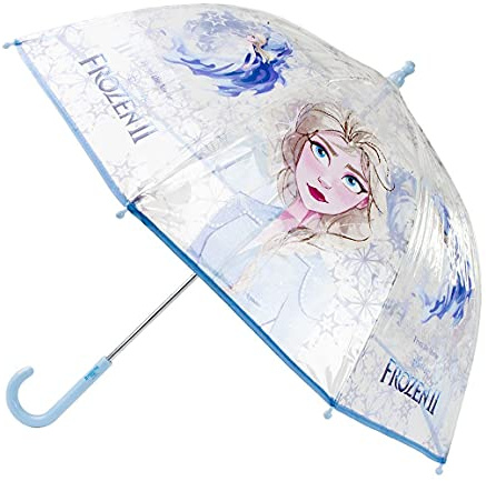 ILS I LOVE SHOPPING FROZEN | Ombrello da Pioggia unisex Multicolore a campana per bambini (Frozen)