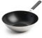 KitchenAid Classic Stainless Steel PFAS-freier, Gesunder 28 cm Wok aus Keramik, Plattiert, Induktion, Stay-Cool-Griff, Backofenfest bis 160°C, Silber