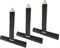 casmartis Rolladen Aufhängefeder mit Filz-Beschichtung für Kratzschutz und leisen Lauf - universal Stahlbandaufhänger Rolladen für Mini & Maxiprofile bis 52 mm | 6er Pack