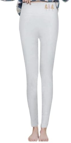 Termoleggings dam fodrade – vinterleggings dam långa termo fleece leggings plysch termobyxor varma sportleggings termo vinterbyxor hög midja termostrumpbyxor ogenomskinliga termoleggings