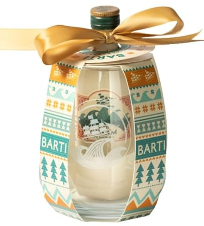 Barti Cream Liqueur Miniature Gift Set with Branded Glass – Plant-Based Cream Liqueur 5cl & Tumbler – Dairy-Free, Award-Winning Liqueur Gift