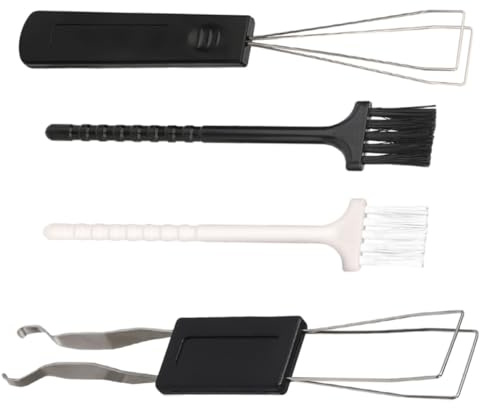 Warmhm Kit Nettoyage Clavier Mécanique avec Brosse Antistatique et Extracteur de Touches Portable et Pratique pour Bureau et Ordinateur Nettoyeur Poussière Précis pour Clavier Écouteurs