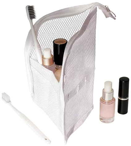 Generico Borsa Portaspazzolini | Astuccio Autoportante,Organizer resistente all'acqua per articoli da toeletta con portaspazzolino integrato,per Uomo Donna Penna Bagno Vacanza Campeggio Trekking
