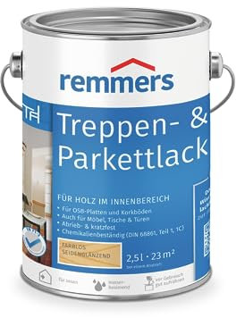 Remmers Treppen- und Parkettlack (2,5l, farblos seidenglänzend)