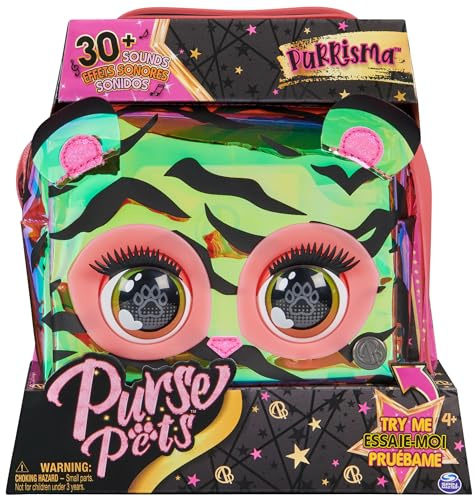 Purse Pets - Bolso Unicornio Y2K - Mascotas electronicas con Sonidos y reacciones - Bolso niña Unicornio - Juguete de Unicornio - Juguetes para niñas - 6068208 - Juguetes niños 3 años +