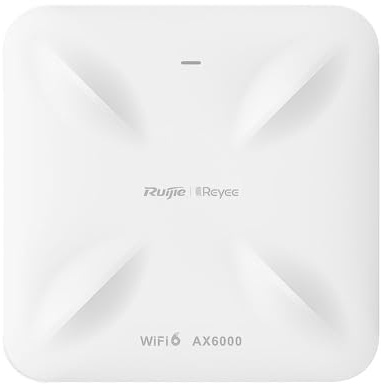 AX6000 Wi-Fi 6 dual-band Gigabit ceiling mount Indoor AP 2? 2.5 Gigabit LAN uplink ports built-in antennas dual-band 2.4GHz/5GHz 802.11ax up to 5952 Mbps access rate per AP; support AP and routing mo