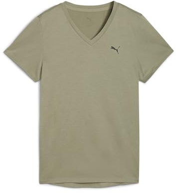 PUMA T-Shirt Unisex W Tad Essential con Scollo a V (Confezione da 1)