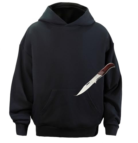 BLUEZY Ropa Antipuñaladas Chaqueta Táctica, Chalecos Anticortes Y Antipuñaladas Ropa De Seguridad Anticortes Chaleco Security para Protección De Seguridad Personal XXL