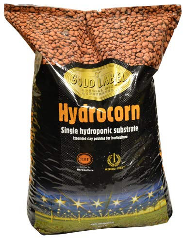 Gold Label HydroCorn Clay 45 25 10 Litre Pebbles Hydroponic Media Hydro (45 Litre)