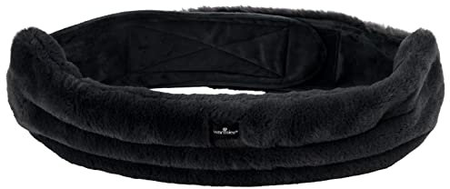 Warmies® Wärmekissen/Gürtel Premium Wärmegürtel schwarz Hirse Lavendelfüllung 130cm 850g