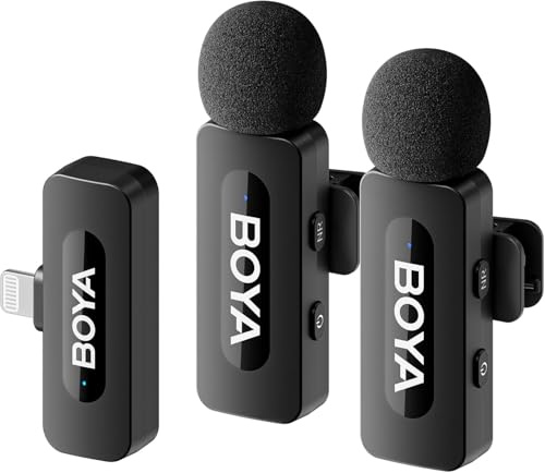 BOYA BY-V2 senza filies microfono per Lightning