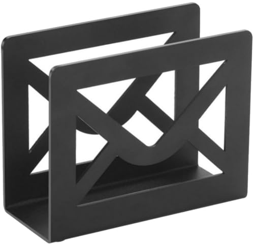 Dianzan Porte-Lettres pour Bureau, Organisateur De Lettres De Bureau, Support De Stockage De Documents, Enveloppe Moderne Découpée, Porte-Cartes De Visite pour Le Bureau