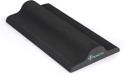 StrongTek Plantar Fasciitis Relief Foot Stretcher Pad, High-Density EVA Calf Stretching Block for Heel Pain, Achilles Tendon & Foot Arch Therapy, Portable & Lightweight
