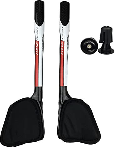 PLATT Fahrradlenker 3K Carbonlenker Triathlonlenker Aero Lenker für Mountainbike