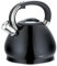 King Hoff Schwarz Edelstahl Flötenkessel Teekessel Wasserkessel 3,4 Liter KH-1221