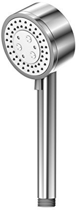 Steinberg 099 9626 Hochwertiger Premium Duschkopf für Dusche und Bad, in Edelstahl-Optik Handbrause 3-fach verstellbar, Chrom