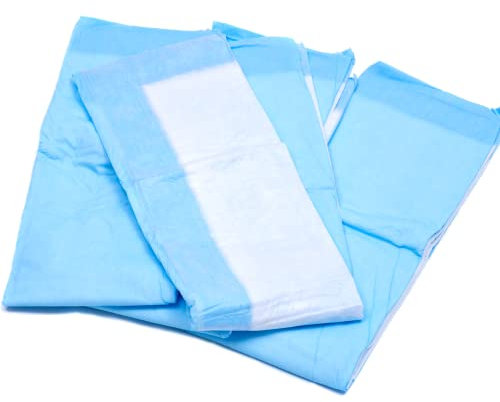 150 Stück 60x90 cm Wickelunterlagen // Baby Wickelauflage für unterwegs // wasserdicht und hygienisch