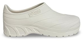 REPOSA Smart PRO - Scarpe Sanitarie Donna e Uomo in Gomma con Chiusura Tallone e Solette, Zoccoli Sanitari Donna e Uomo Sterilizzabili e Antishock, Scarpe da Lavoro Sanitario Comode e Anatomiche