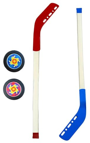 Ishockeyklubbor för ungdomar gatuhockeyset 70 cm, lätta hockeyklubbor och