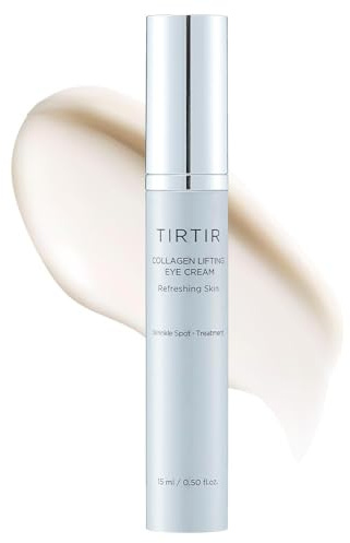 TIRTIR Collagen Lifting Eye Cream - Wrinkle Spot Treatment, Revitalizing Moisturizer, Tightening Wrinkles, Fine Lines, Eye Bags, Lift Treatment For Men & Women