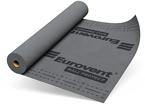 75qm KAUFDACH® WALL PROTECT 1 - einlagige Fassadenbahn Winddichtung Windschutz Winbremse (ohen Klebestreifen)