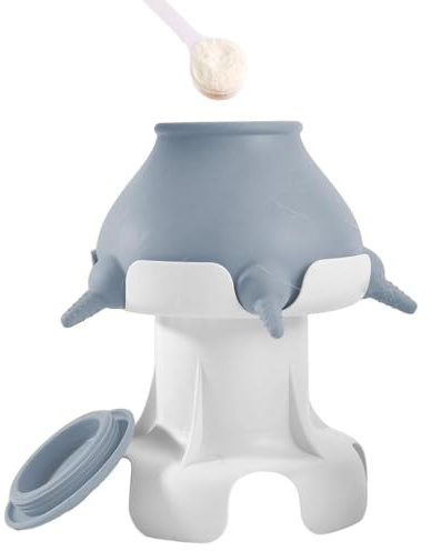 Mangeoire pour chiot | Station d'allaitement pour chiot avec 5 en silicone | Gamelle d'alimentation au lait pour plusieurs chiots, chatons, petits chiens et chats