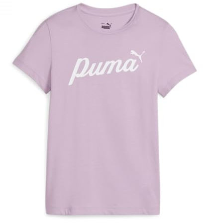 PUMA Unisex ESS+ Blossom Tee G T-Shirt, Grape Mist, 176