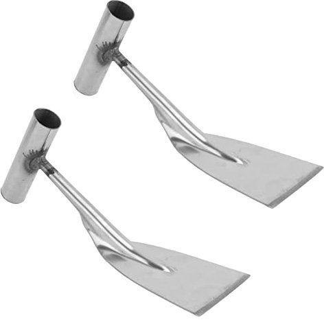 FONDOTIN 2pièces Portables Acier pour Désherbage Et Plantation Outils De Jardinage Et