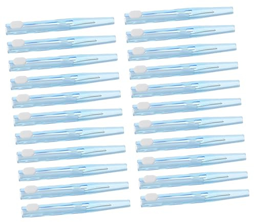 WRITWAA 40 St Interdental Tandstickor för Tandställning Ergonomiskt Grepp för Rengöring Tänder Bärbar Praktisk Munvård för Noggrann Plackborttagning