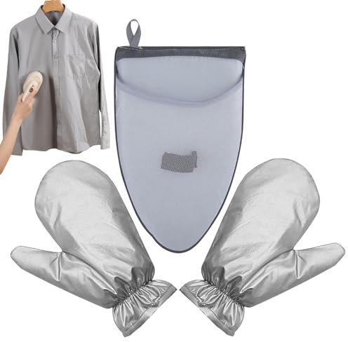 Générique Guanti Da Stiratura A Vapore - Guanti Per La Ricrescita A Vapore Per Abbigliamento A Mano - PAD PADER PADER | Per Resistente Al Calore Al Tavola Da Stiratura A V