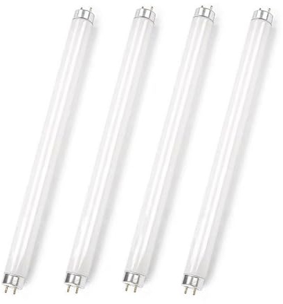generico T8 Tubi Fluorescenti Da 600mm 18W, 4 Pezzi T8 Bianco Freddo 6500K, Attacco G13, Luce a Basso Consumo Energetico, Luce Di Emergenza a Risparmio Energetico, per Cucina, Bagno, Armadio, Garage