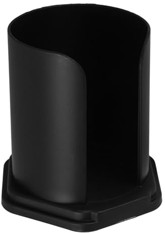 HEMOTON Coffee Filter Holder, Compact Black Coffee Filter Holder | Hand Brewing Countertops Home Bars and Office Kitchens