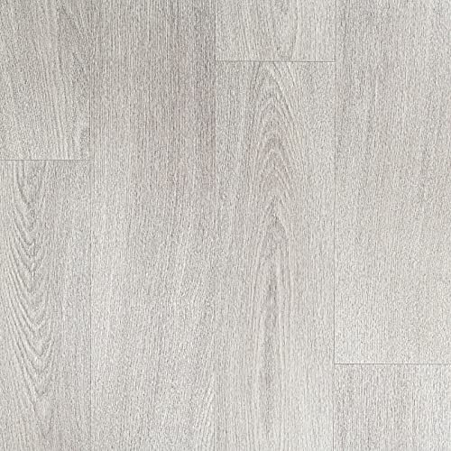 SOPHIE LAURENCE Light Beige Natural Wood Plank Effect Paste The Wall Textured Vinyl Wallpaper (Light Beige)