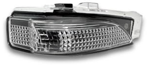 BSSTORE® Freccia Specchietto Laterale Indicatore Di Direzione Compatibile Con Auris 2013-2018/CH-R 2016-/Verso 2013/- (Destra - Lato Passeggero)