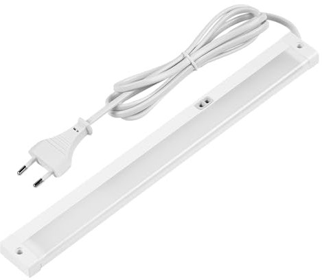 REV LED Unterbauleuchte - 30cm, 4W, 300 Lumen, 3000K warmweiß - Lichtleiste Küche mit Sensor, Schrankbeleuchtung dimmbar, weiß