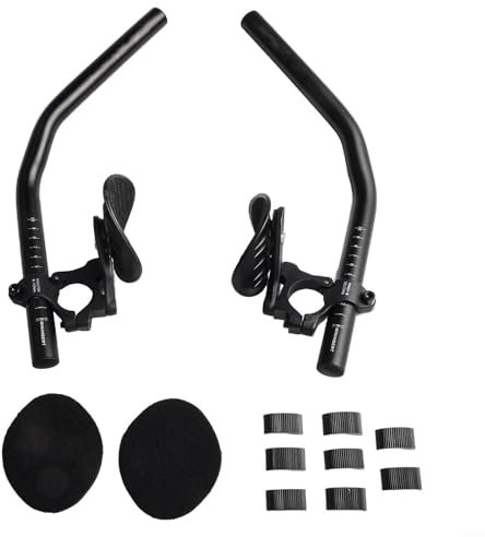 Geteilte Aerobars mit Griffpolstern perfekt verstellbarer Lenker für Rennrad- und Mountainbiker