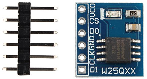 HALJIA W25Q64 64 Mbit 8 MByte memory Module scheda dati flash interfaccia SPI BV FV