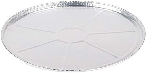 Pack of 12 Disposable Round Foil Pizza Pans – Durable Pizza Tray for Cookies, Cake, Focaccia and More – Size: 12-1/4 x 3/8