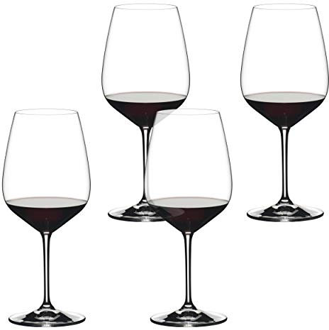 RIEDEL Extreme Cabernet - Juego de 4 Copas de Vino Tinto (800 ML)